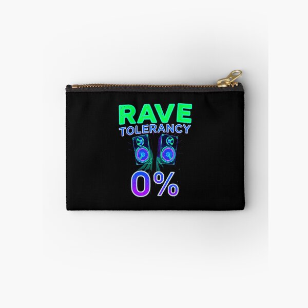 Item preview, RAVE TOLERANCE 0% - Underground Rave Design for Ravers and Festival designed and sold by Graphroad.
