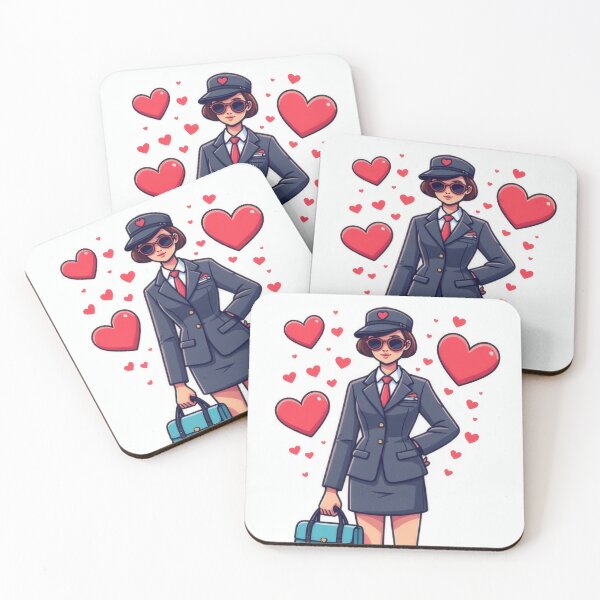 Item preview, A lady in a suit with hearts designed and sold by Mianku | Für das Leben.