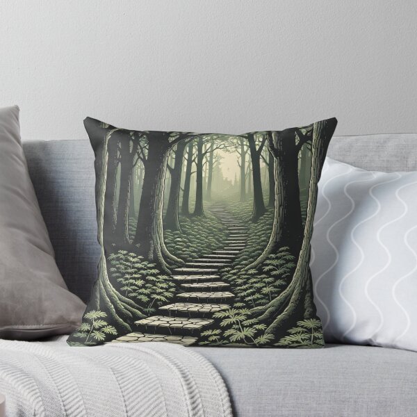 Item preview, A mysterious path leads into a mystical forest. designed and sold by Mianku | Für das Leben.