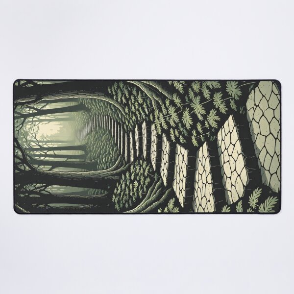 Item preview, A mysterious path leads into a mystical forest. designed and sold by Mianku | Für das Leben.