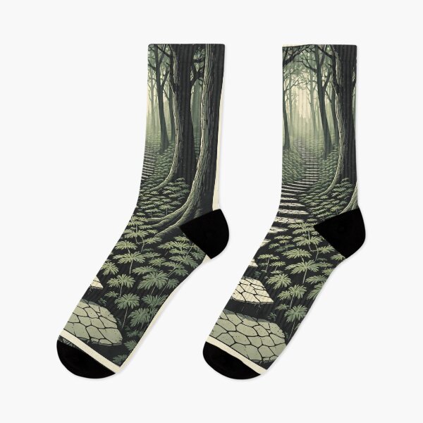 Item preview, A mysterious path leads into a mystical forest. designed and sold by Mianku | Für das Leben.