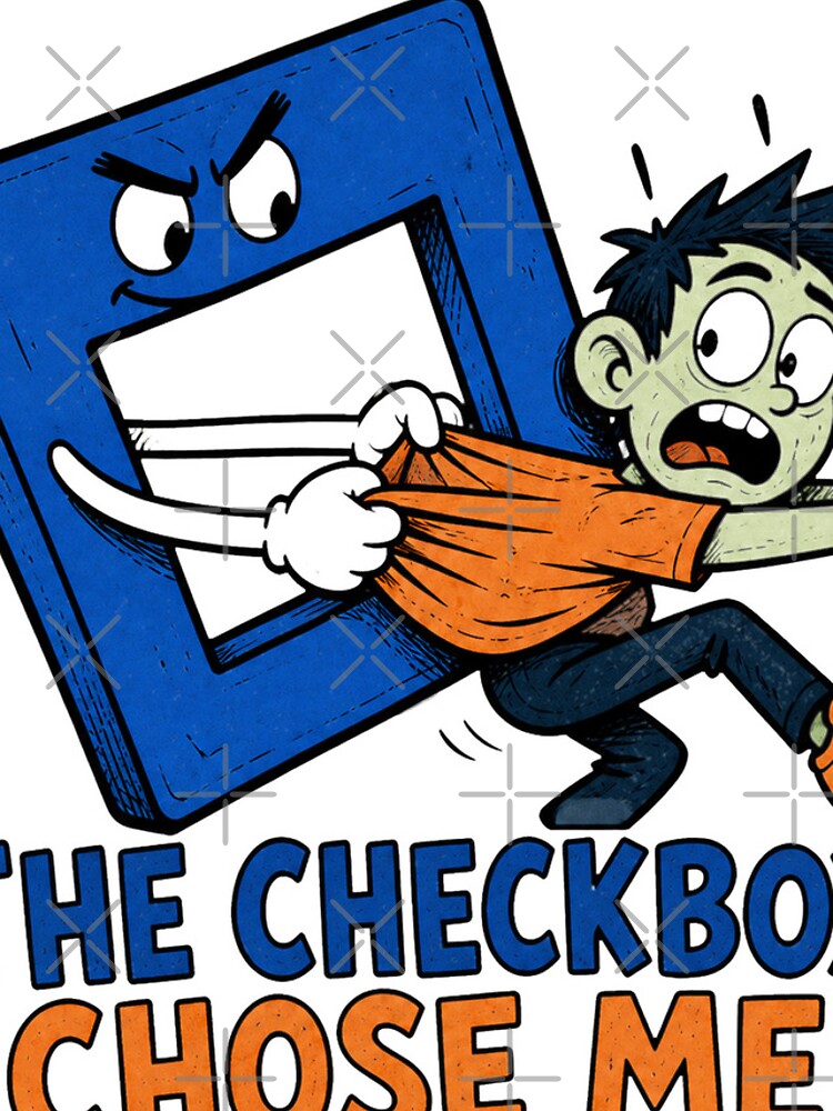 Thumbnail 4 of 4, iPhone Case, Checkbox Sticker Funny Task List Character Humor designed and sold by AzottoShop.