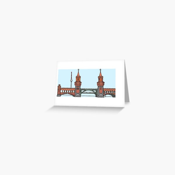 Artikel-Vorschau von Oberbaumbrücke in Berlin, designt und verkauft von Berlin-T-Shirt.