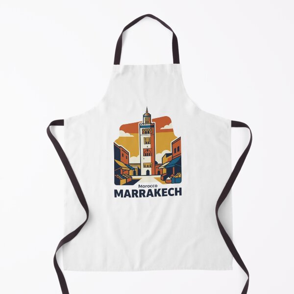Item preview, Marrakech Koutoubia Mosque Bold Retro Graphic Art designed and sold by Inkworksbyshery.
