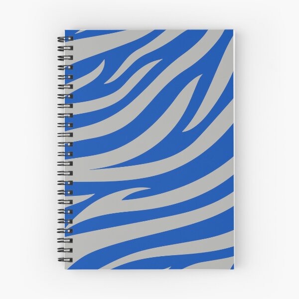 Item preview, Modern Graphic Zebra Print Pattern | Blue & Gray designed and sold by Frohyou.
