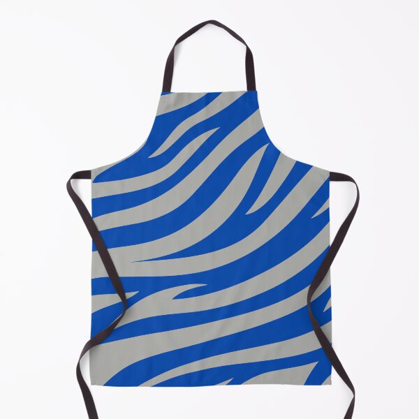 Item preview, Modern Graphic Zebra Print Pattern | Blue & Gray designed and sold by Frohyou.