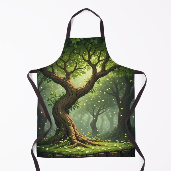 Item preview, A pixelated world treehouse with cozy seating. designed and sold by Mianku | Für das Leben.