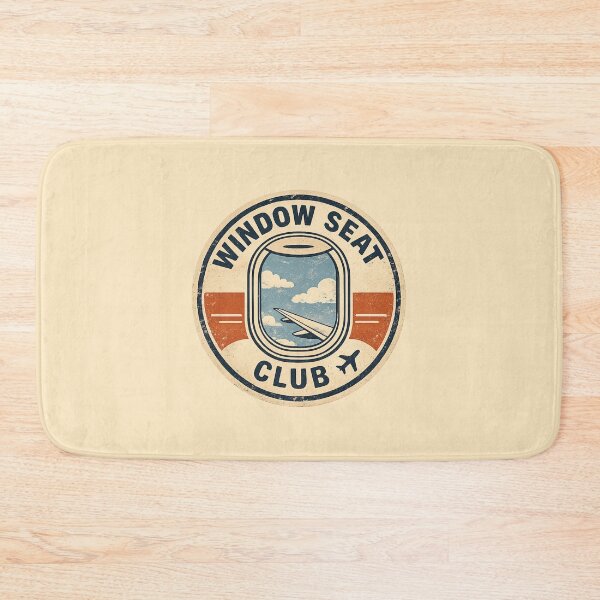 Item preview, Window Seat Club Funny Travel Aviation Official Logo #3 designed and sold by SalahBlt.