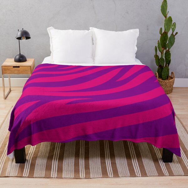 Item preview, Modern Graphic Zebra Print Pattern | Purple & Pink designed and sold by Frohyou.
