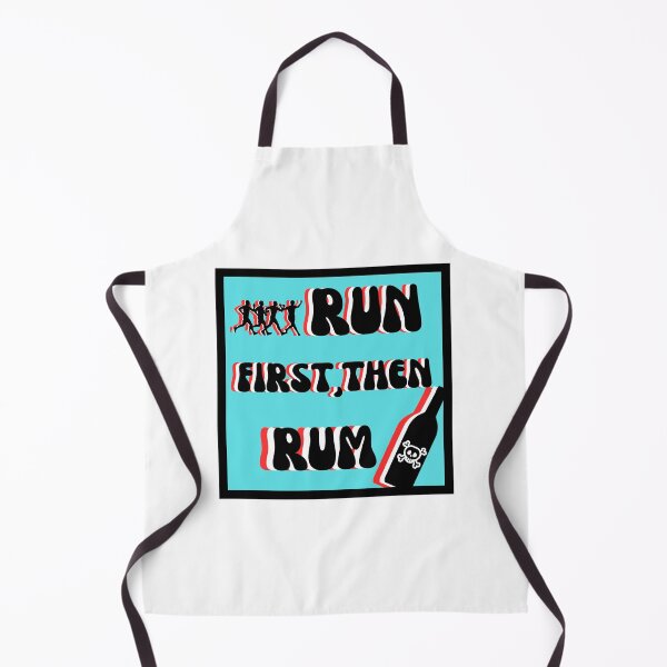 Item preview, Run first, then rum. designed and sold by SombreroDoodles.