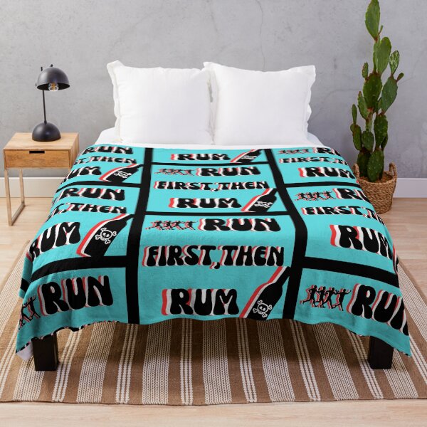 Item preview, Run first, then rum. designed and sold by SombreroDoodles.