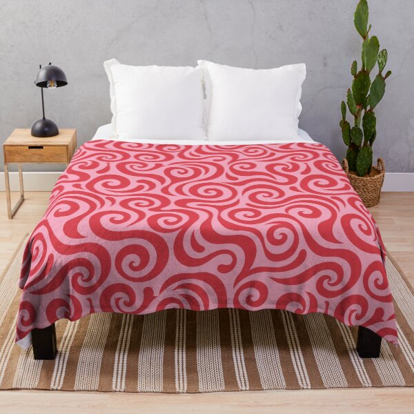 Item preview, Red and pink swirl pattern designed and sold by RishabhArts1.