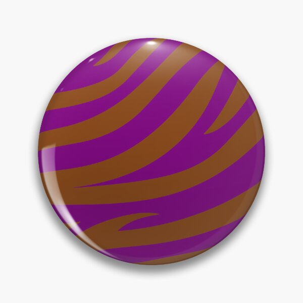 Item preview, Modern Graphic Zebra Print Pattern | Purple & Brown designed and sold by Frohyou.