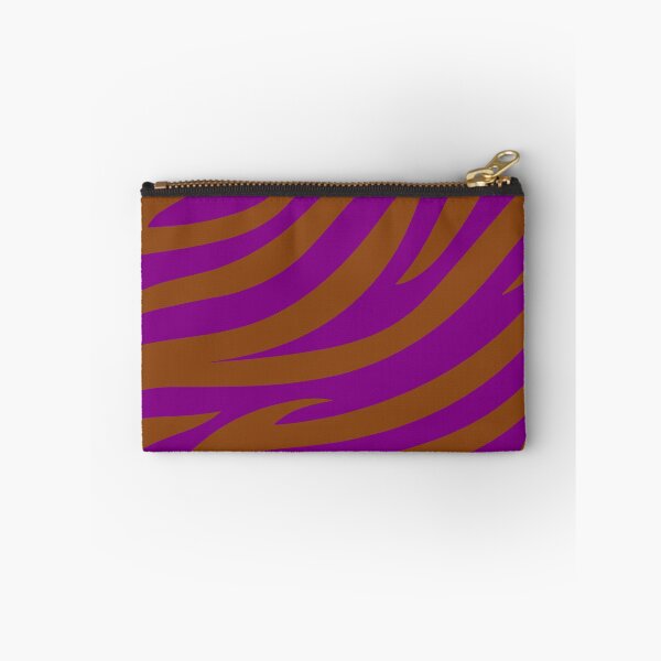 Item preview, Modern Graphic Zebra Print Pattern | Purple & Brown designed and sold by Frohyou.