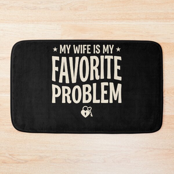 Item preview, My Wife Is My Favorite Problem Shirt Funny Husband designed and sold by JamesCrArt.