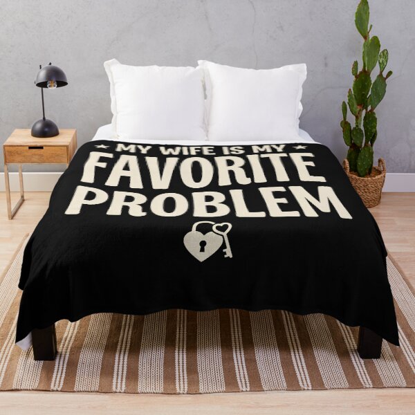 Item preview, My Wife Is My Favorite Problem Shirt Funny Husband designed and sold by JamesCrArt.
