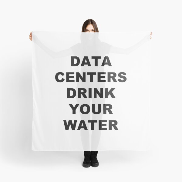 Item preview, Data Centers Drink Your Water designed and sold by marcoke.