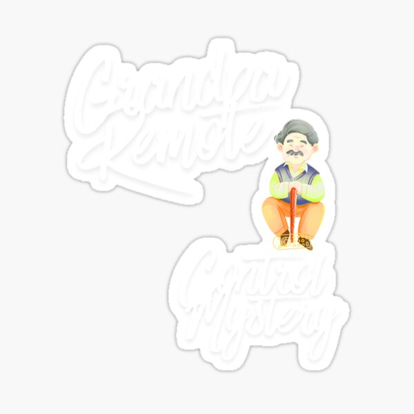 Item preview, Grandpa Remote Control Mystery designed and sold by Bubpat.