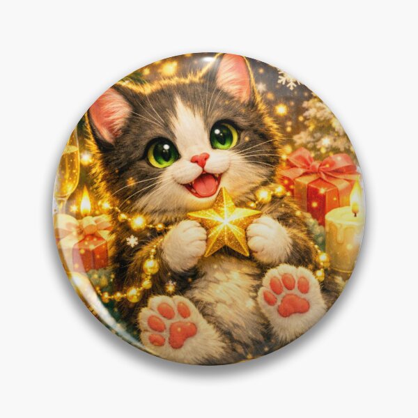 Artikelvorschau, Star Hug — Holiday Cat entworfen und verkauft von ANNART1602.