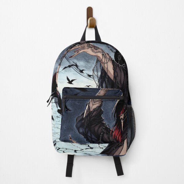 Item preview, Gothic Raven Witch Dark Anime Aesthetic Art designed and sold by Hen-C-Art.