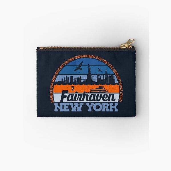 Item preview, Fairhaven New York Sunset Retro Vintage Local Pride Logo designed and sold by CRHPOD20.