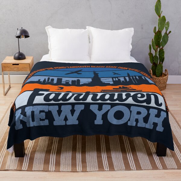 Item preview, Fairhaven New York Sunset Retro Vintage Local Pride Logo designed and sold by CRHPOD20.