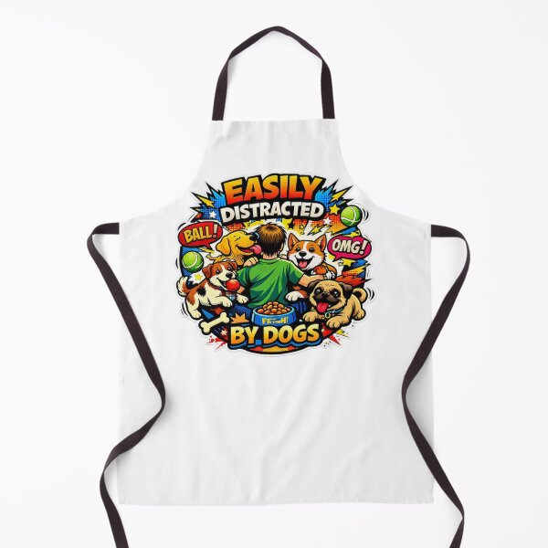 Item preview, Distracted by dogs designed and sold by BradleyBee.