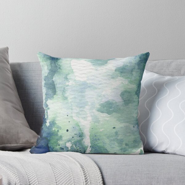 Item preview, Misty Blue-Green Forest designed and sold by DzinkaDreamArt.