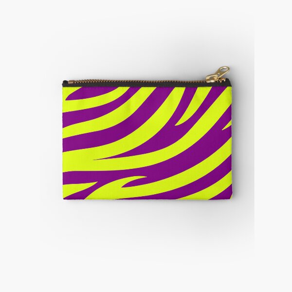 Item preview, Modern Graphic Zebra Print Pattern | Purple & Chartreuse designed and sold by Frohyou.