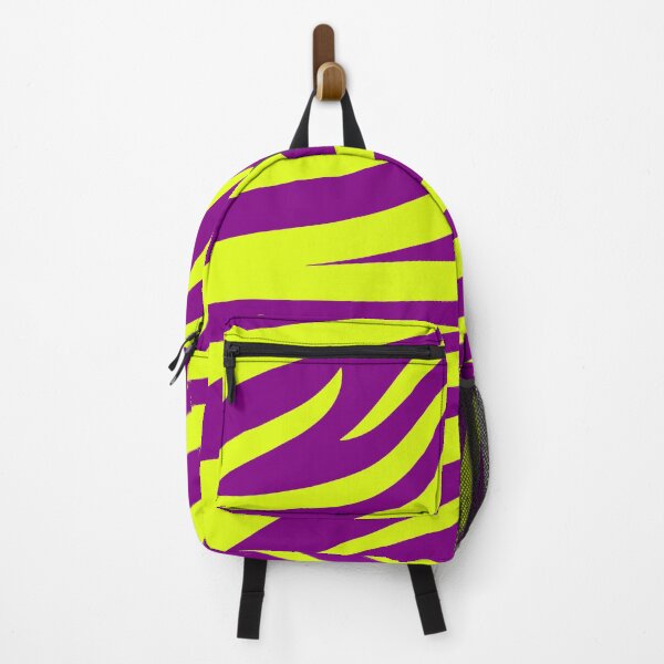 Item preview, Modern Graphic Zebra Print Pattern | Purple & Chartreuse designed and sold by Frohyou.