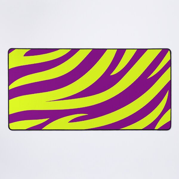 Item preview, Modern Graphic Zebra Print Pattern | Purple & Chartreuse designed and sold by Frohyou.