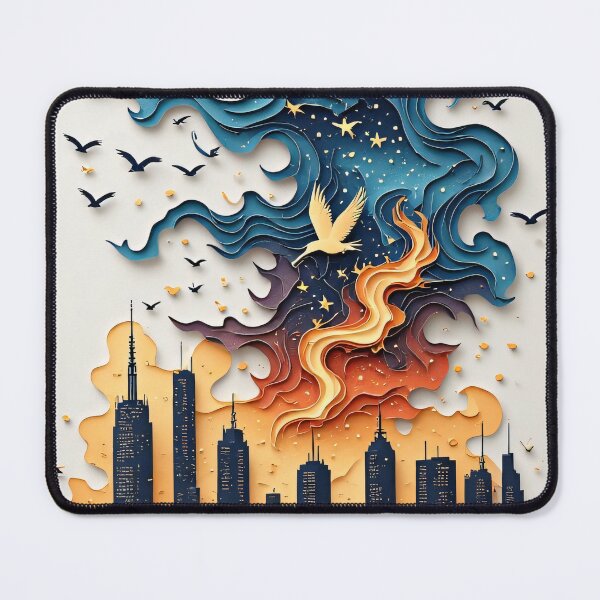 Item preview, Silhouette of a runner on the bridge in the moonlight designed and sold by Mianku | Für das Leben.