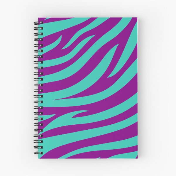 Item preview, Modern Graphic Zebra Print Pattern | Purple & Teal designed and sold by Frohyou.