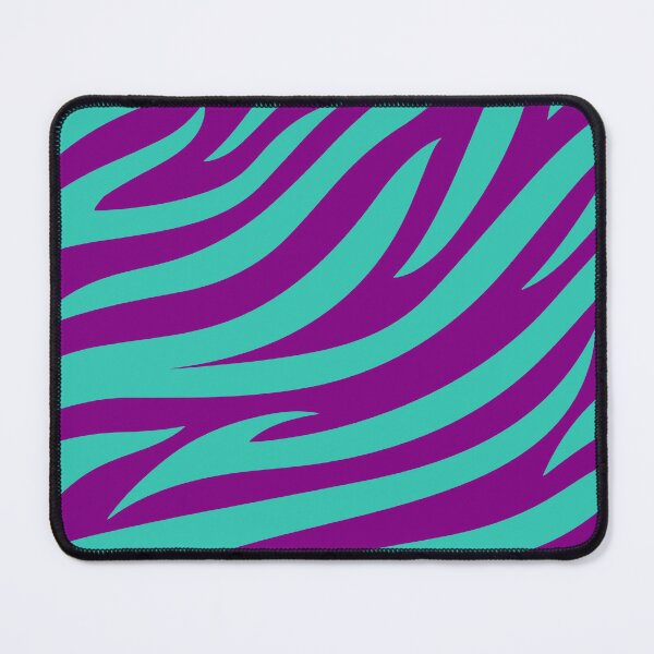 Item preview, Modern Graphic Zebra Print Pattern | Purple & Teal designed and sold by Frohyou.