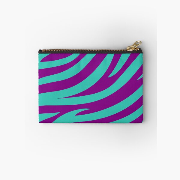 Item preview, Modern Graphic Zebra Print Pattern | Purple & Teal designed and sold by Frohyou.