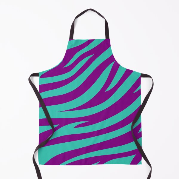 Item preview, Modern Graphic Zebra Print Pattern | Purple & Teal designed and sold by Frohyou.