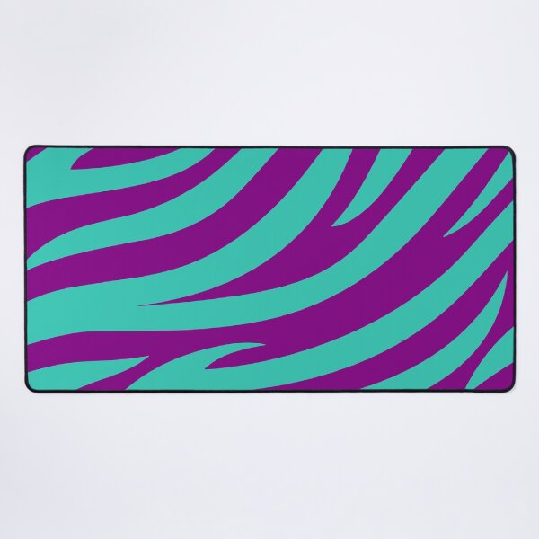 Item preview, Modern Graphic Zebra Print Pattern | Purple & Teal designed and sold by Frohyou.