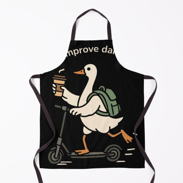 Item preview, Off To Improve Daily Living Funny Goose Occupation designed and sold by Harrison Lucas.