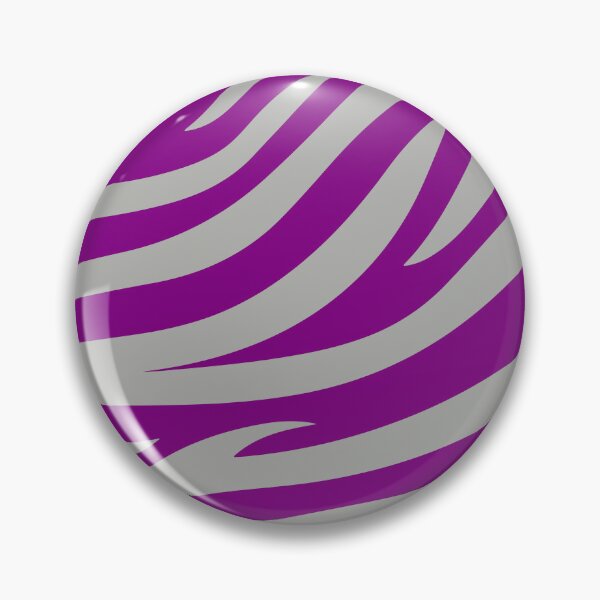 Item preview, Modern Graphic Zebra Print Pattern | Purple & Gray designed and sold by Frohyou.