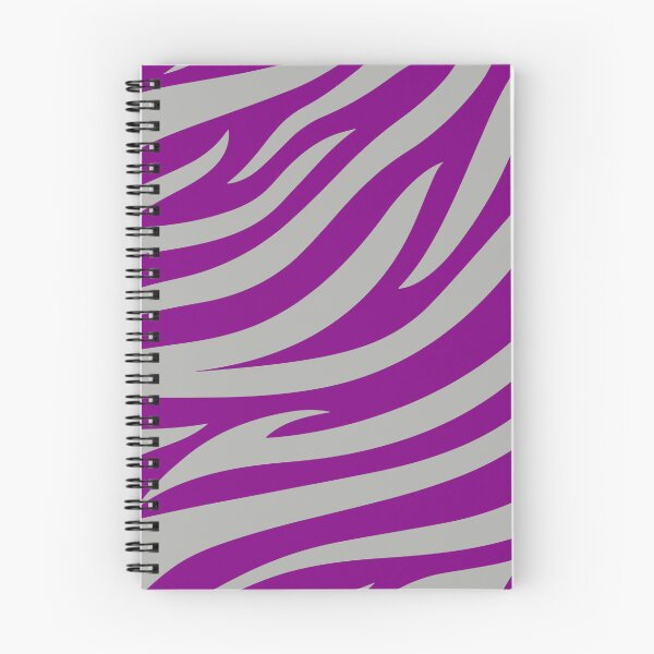 Item preview, Modern Graphic Zebra Print Pattern | Purple & Gray designed and sold by Frohyou.