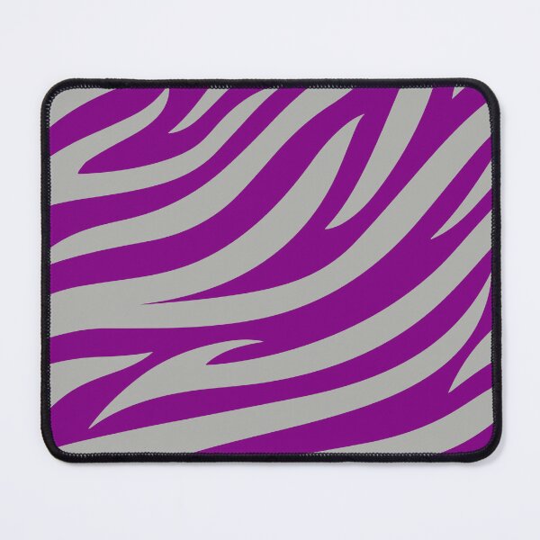 Item preview, Modern Graphic Zebra Print Pattern | Purple & Gray designed and sold by Frohyou.