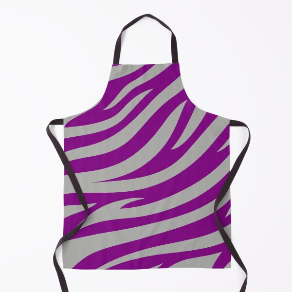 Item preview, Modern Graphic Zebra Print Pattern | Purple & Gray designed and sold by Frohyou.