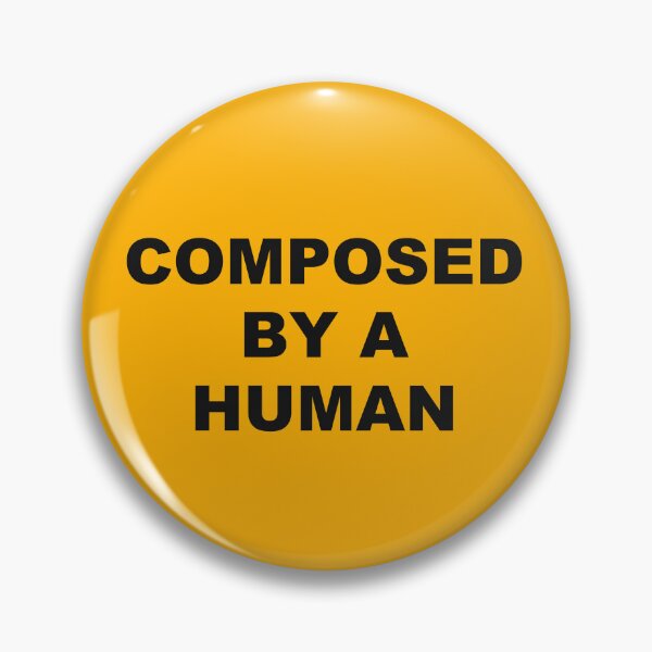 Item preview, Composed By a Human designed and sold by marcoke.