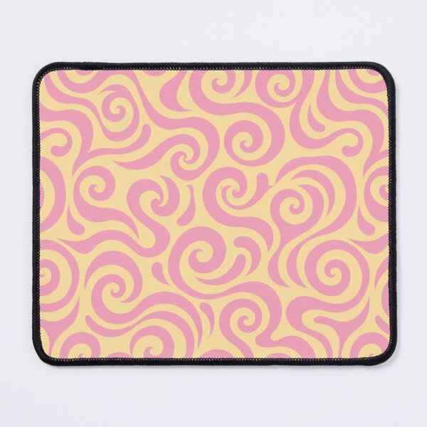 Item preview, Pink and yellow swirl pattern designed and sold by RishabhArts1.