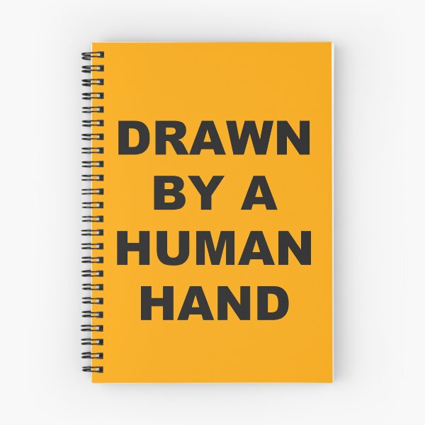 Item preview, Drawn by a Human Hand designed and sold by marcoke.
