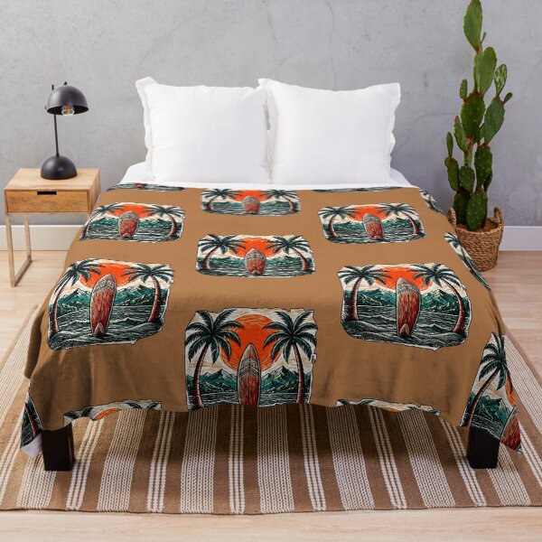 Item preview, Sunset Surfboard | Vintage Retro Beach Design designed and sold by AstronautMerch.