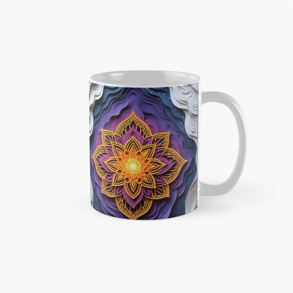 Item preview, Abstract mandala art with deep layers and colors designed and sold by Mianku | Für das Leben.