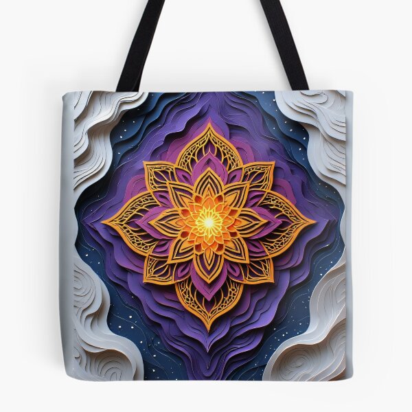 Item preview, Abstract mandala art with deep layers and colors designed and sold by Mianku | Für das Leben.