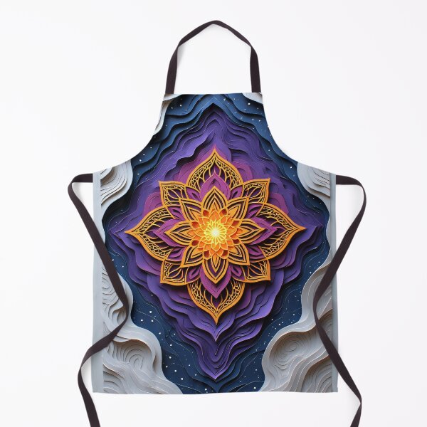 Item preview, Abstract mandala art with deep layers and colors designed and sold by Mianku | Für das Leben.