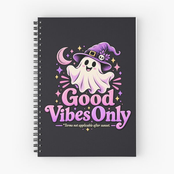 Item preview, Good Vibes Only Ghost | Cute Pastel Goth Graphic | Funny Spooky Ghost Shirt designed and sold by warlistop.